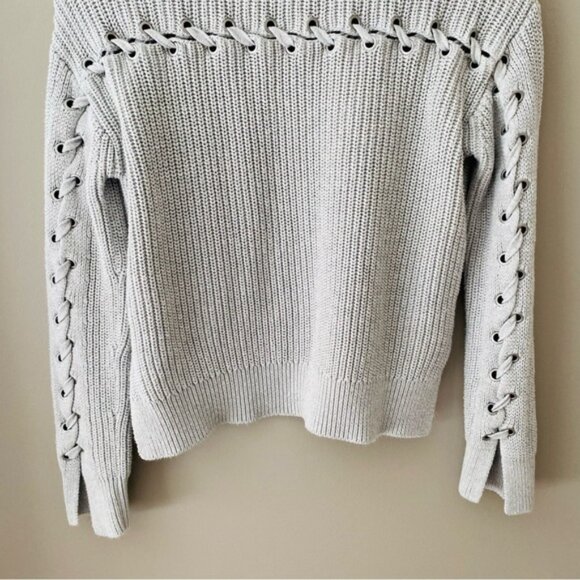 All Saints Pullover Sweater Gray Sz XS - Picture 8 of 8